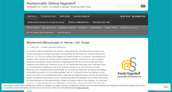 Desktop Screenshot of hagendorff.org