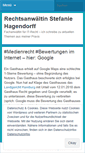 Mobile Screenshot of hagendorff.org